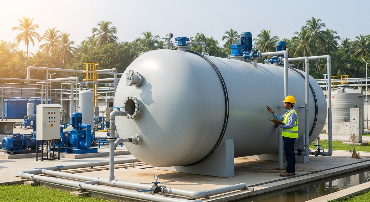 Top FRP Vessel Manufacturer in Bangladesh – High-Quality ETP & STP Water Treatment Solutions